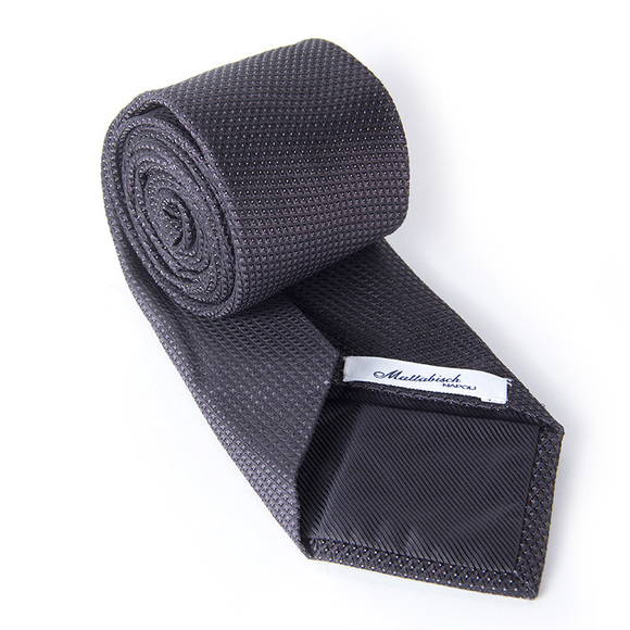 MATTABISH BLACK & WHITE PAISLEY TIE | MENS - Picture 2 of 3